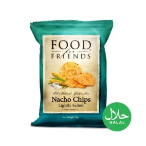 Food For Friends Lightly Salted Nacho Chips 75g