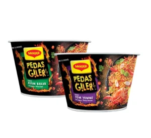Maggi tant Noodles Cup Pedas Giler   Ayam Bakar Tom Yummz