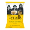 Tyrrells Mature Cheddar   Chive Potato Chips 150g