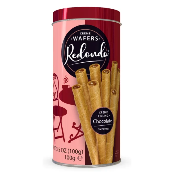 Redondo Premium Wafer Rolls Chocolate 100g