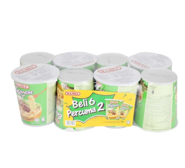 Mamee Xpress Cup Noodles 60g    3 variants