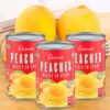 1Carton x 12Tins Domee Peaches Halves in Syrup 820g