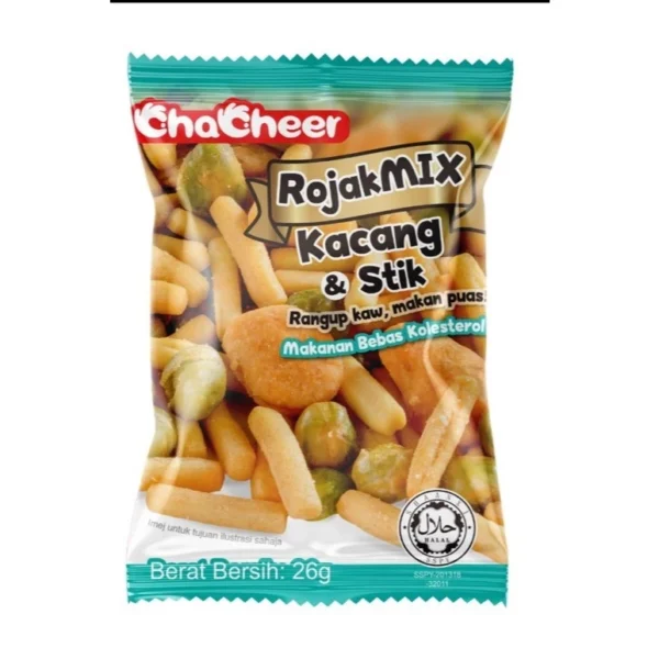 CHACHEER Rojak Mix Kacang   Stick 26G