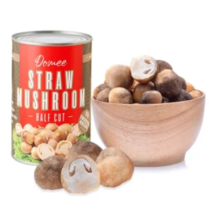 1Carton x 12Tins Domee Canned Straw Mushroom  425g