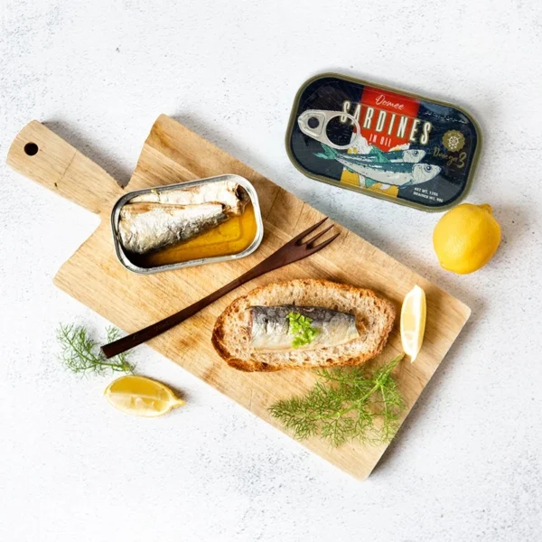 Domee Canned Sardines in Vegetable Oil 125g