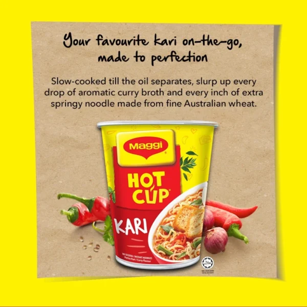 Maggi  Cup Curry tant Noodles