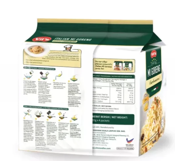Vits tant Fried Noodles    2 Variants