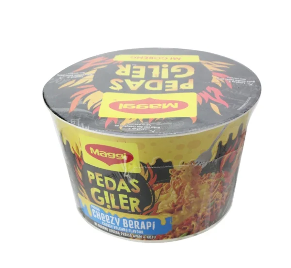 Maggi Pedas Giler Cheezy Volcano Bowl