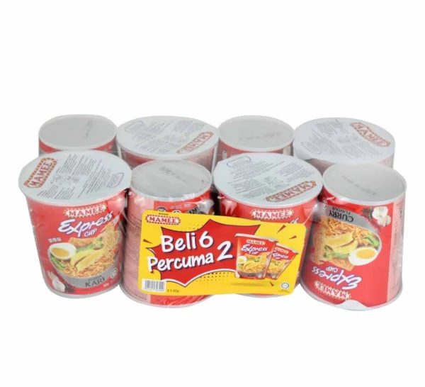 Mamee Xpress Cup Noodles 60g    3 variants