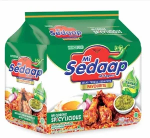 Mi Sedaap Fried tant Noodles Spicy licious