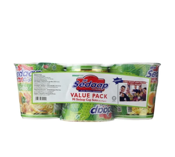Mi Sedaap Cup Soto Value Pack