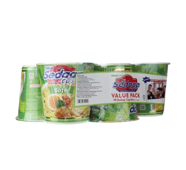 Mi Sedaap Cup Soto Value Pack