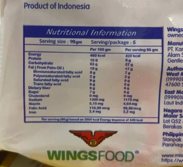Mi Sedaap Fried Noodle   Original Flavour