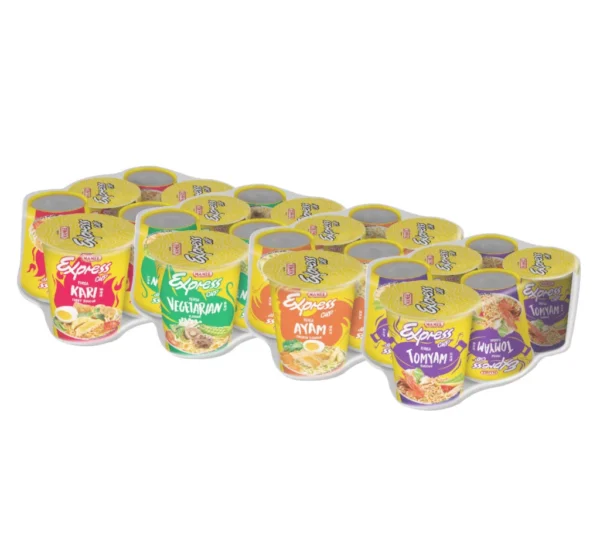 Mamee Express Cup tant Noodle    4 Flavours