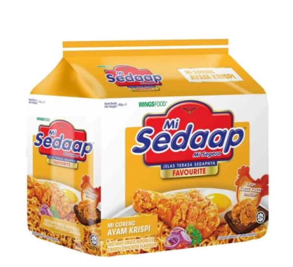 WingsFood tant Noodle Mi Sedaap Ayam Krispi