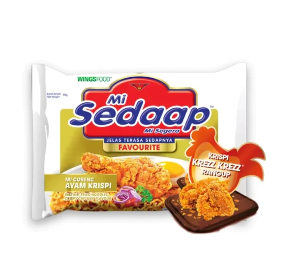 WingsFood tant Noodle Mi Sedaap Ayam Krispi