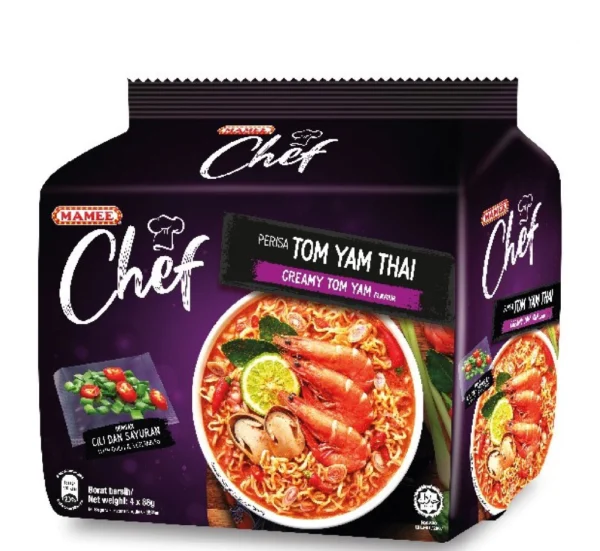 Mamee Chef tant Noodle   Creamy Tom Yam Flavour