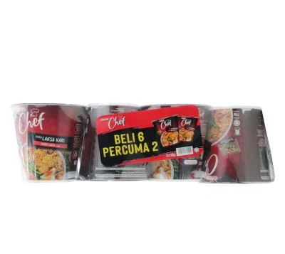Mamee Chef tant Noodles   Curry Laksa Flavour